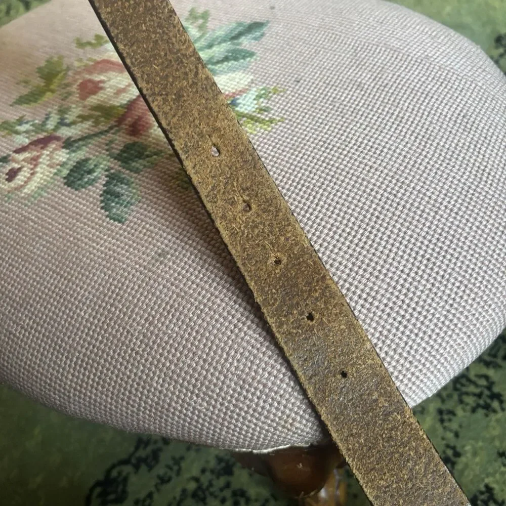 Vintage Polo Ralph Lauren Dog Buckle Belt Mens 38 Hunting Pointer Cast Brass RL
